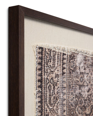 Jabel Brown / Beige Rug Art - Wall Art Corner (V)