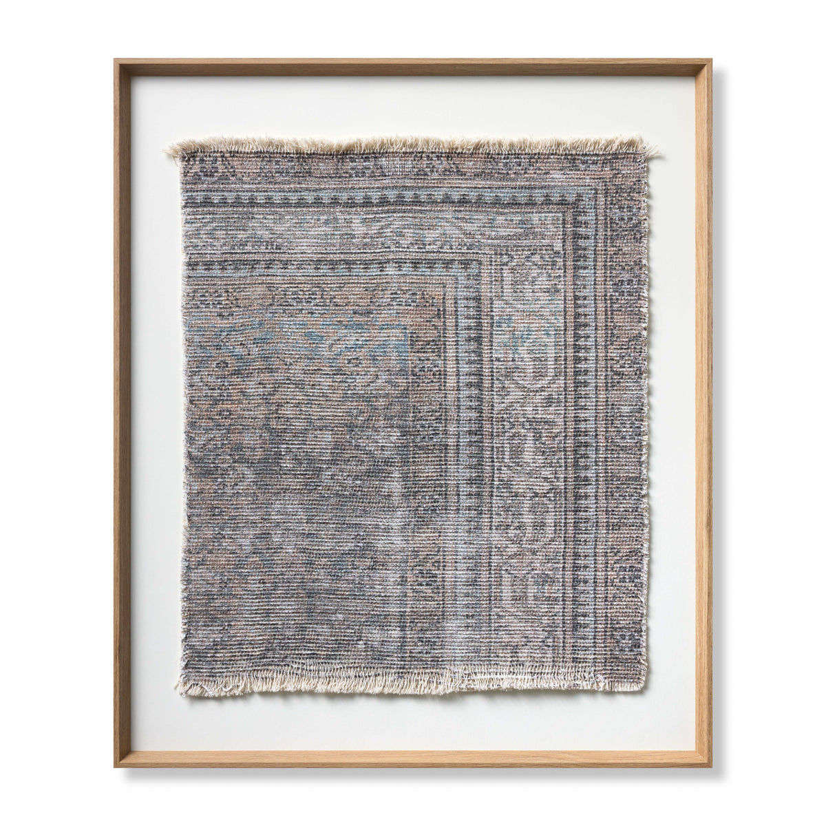 Kepol Blue / Beige Rug Art - Aerial Image
