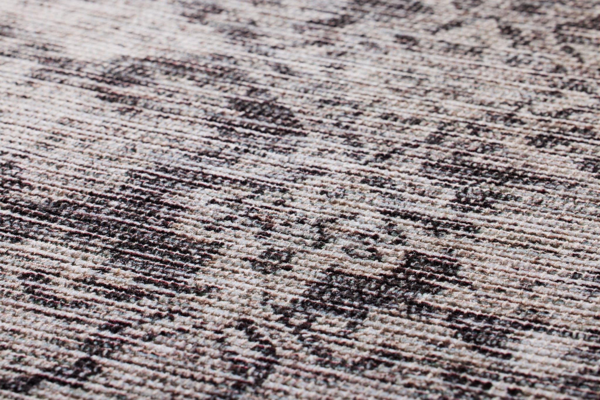 Scidrus Black / Grey Rug Art - Macro Detail (H)
