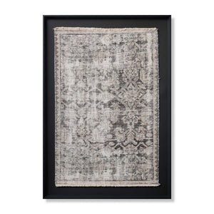 Scidrus Black / Grey Rug Art - Aerial Image