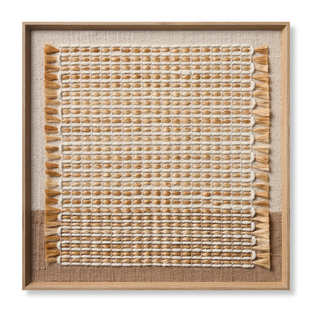 Shenandoah Beige / Brown Rug Art - Aerial Image