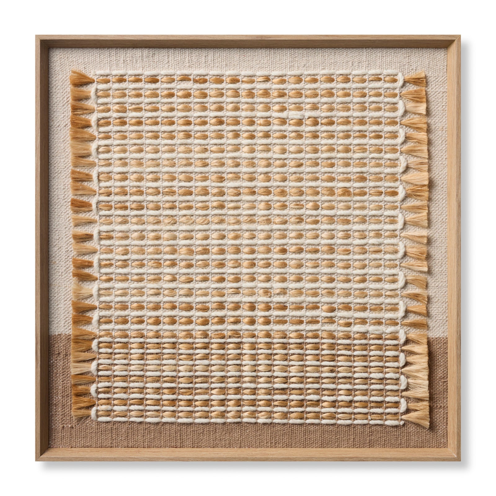 Shenandoah Beige / Brown Rug Art - Aerial Image