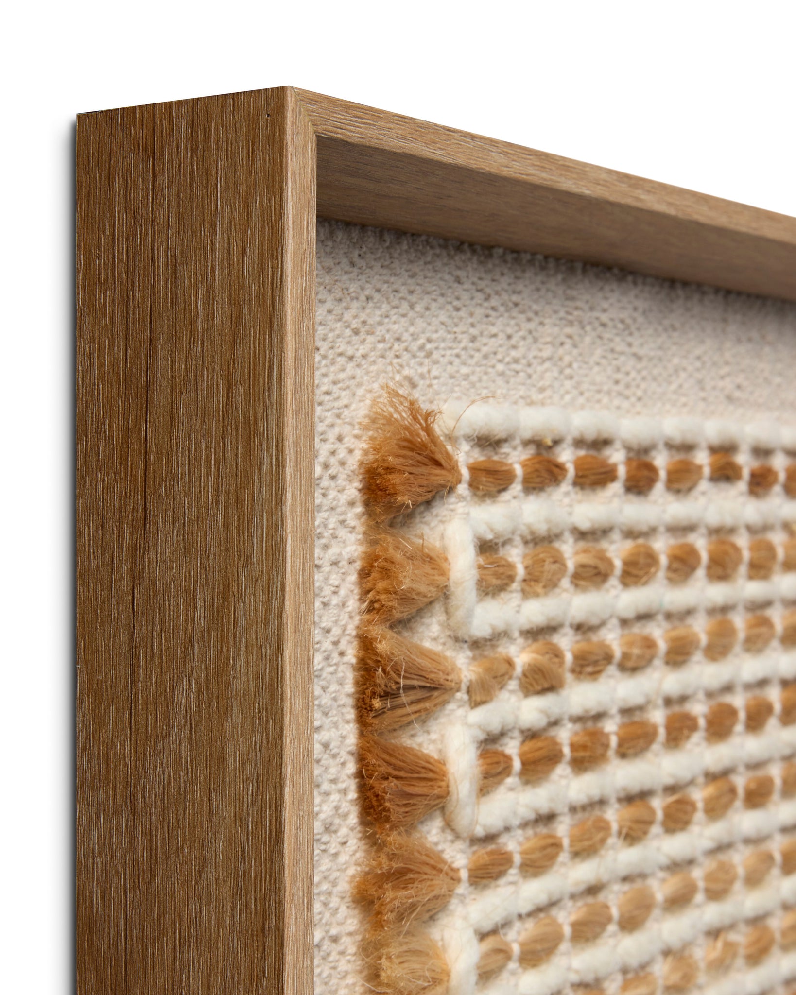 Shenandoah Beige / Brown Rug Art - Wall Art Corner (V)