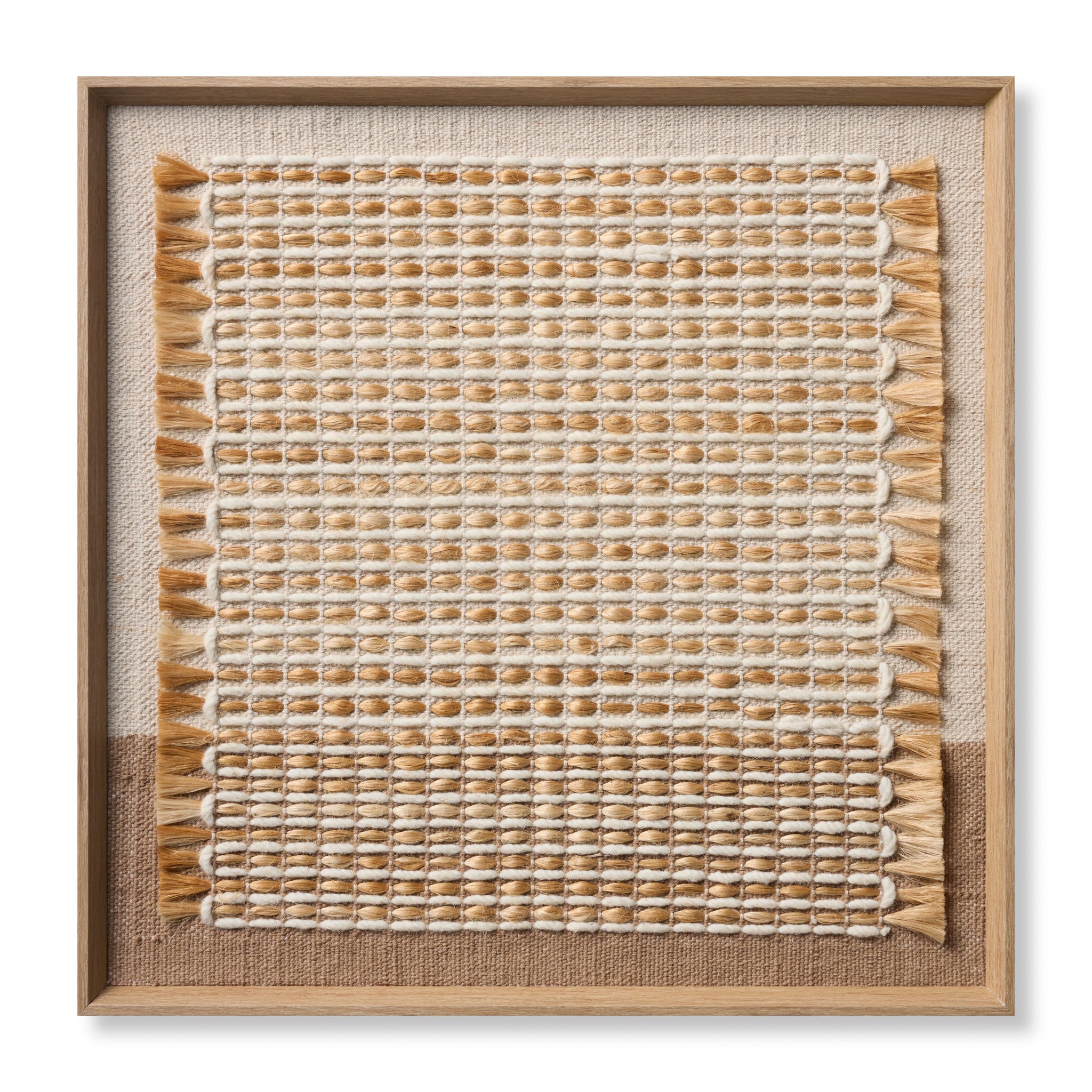 Shenandoah Beige / Brown Rug Art - Aerial Image