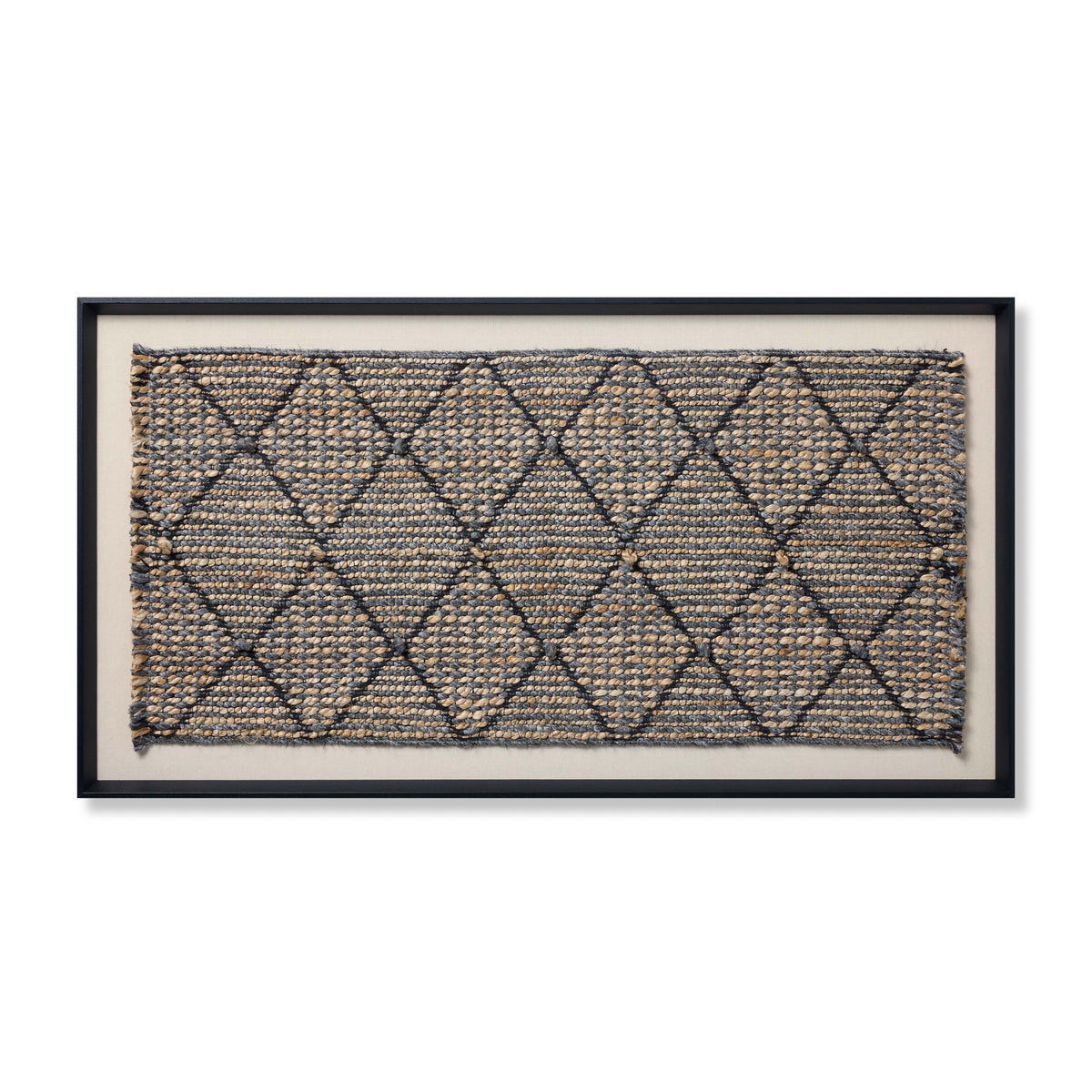 Nuit Grey / Beige Rug Art - Aerial Image