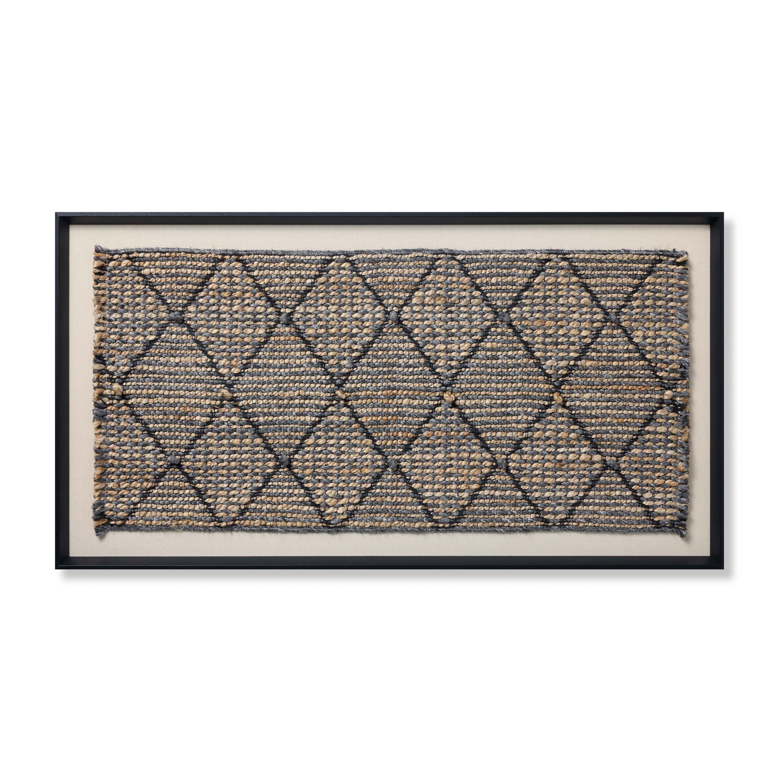 Nuit Grey / Beige Rug Art - Aerial Image
