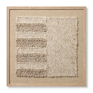 Bandera Beige / Ivory Rug Art - Aerial Image