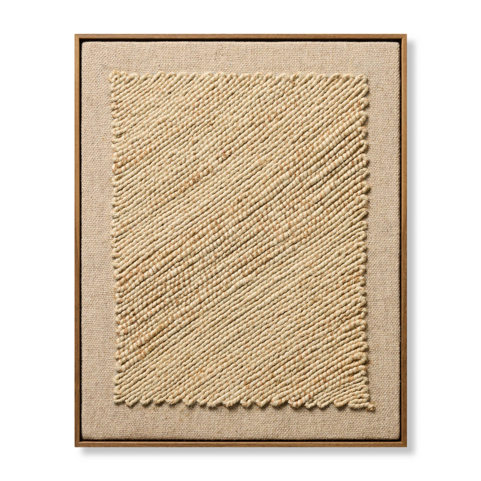 Meandering Road Beige / Beige Rug Art - Aerial Image