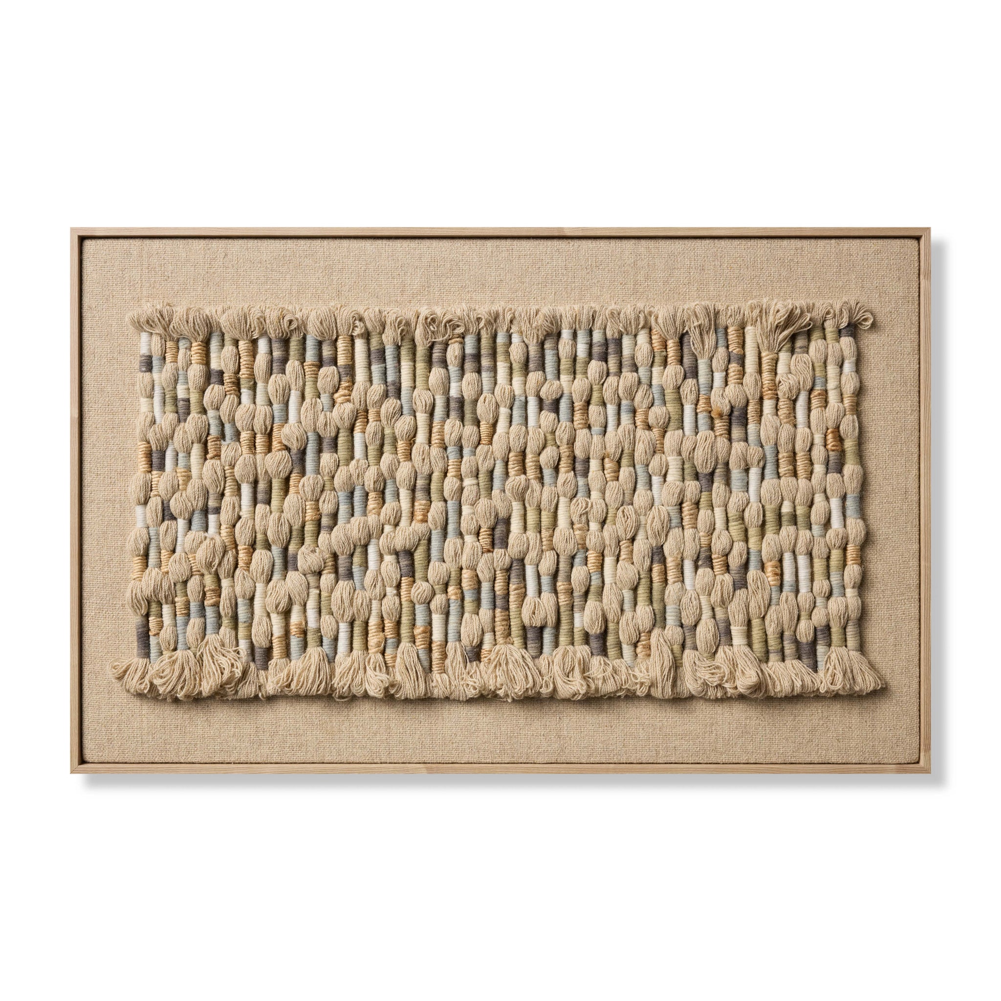 Braided Meadows Multi Rug Art - Aerial Image