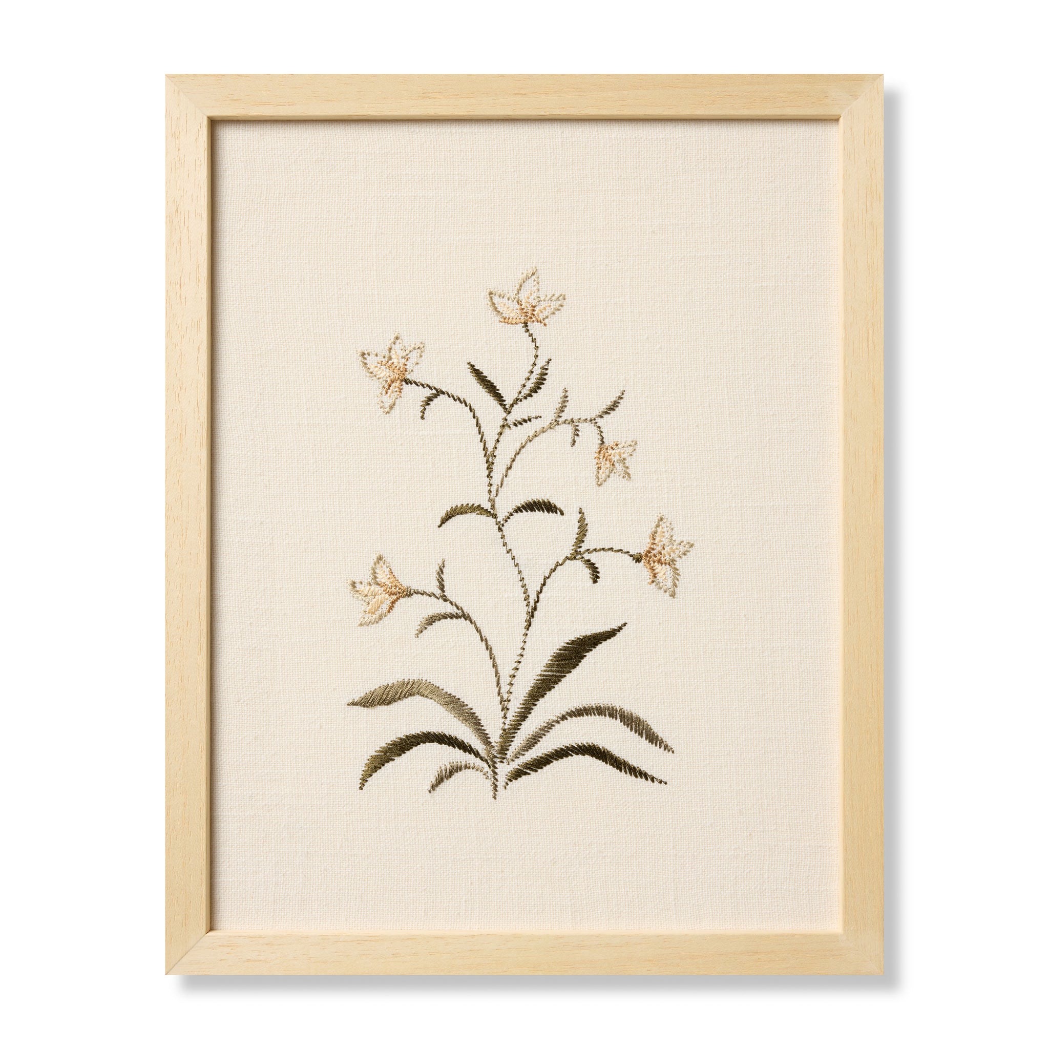 Pixie Flowers Beige Beige / Green Rug Art - Aerial Image