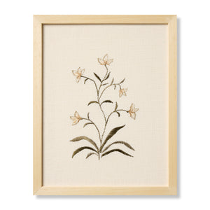 Pixie Flowers Beige Beige / Green Rug Art - Aerial Image