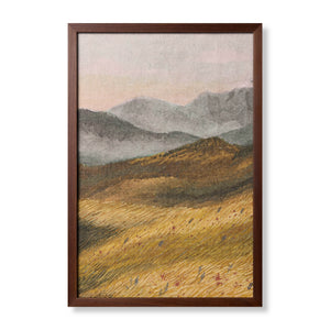 Harvest Glow Multi Rug Art - Aerial Image