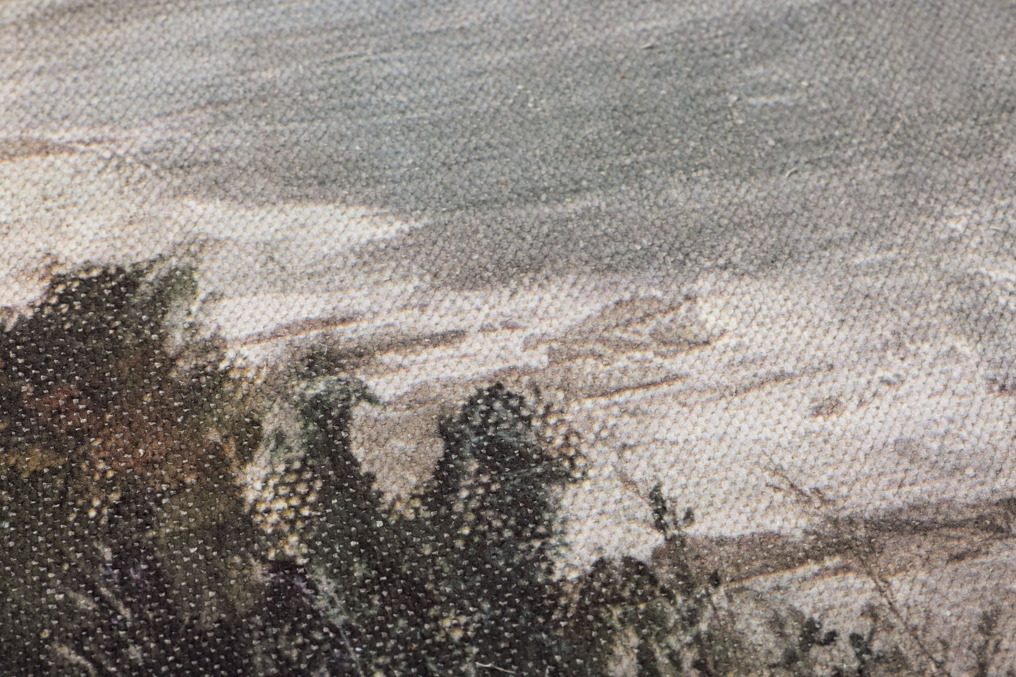 Whispers of the Coast Multi Rug Art - Macro Detail (H)