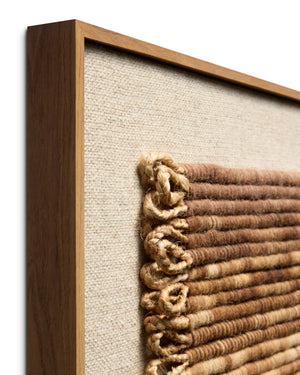 Terra Natural Rug Art - Wall Art Corner (V)