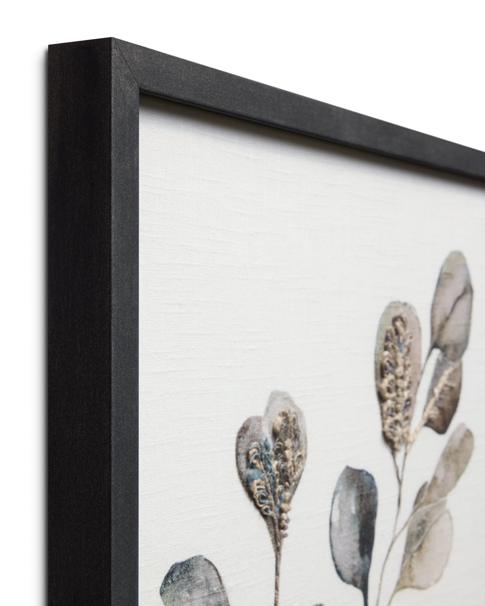 Dancing Flora Dk. Grey Rug Art - Aerial Image
