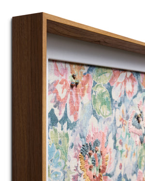 Julep Natural Rug Art - Wall Art Corner (V)