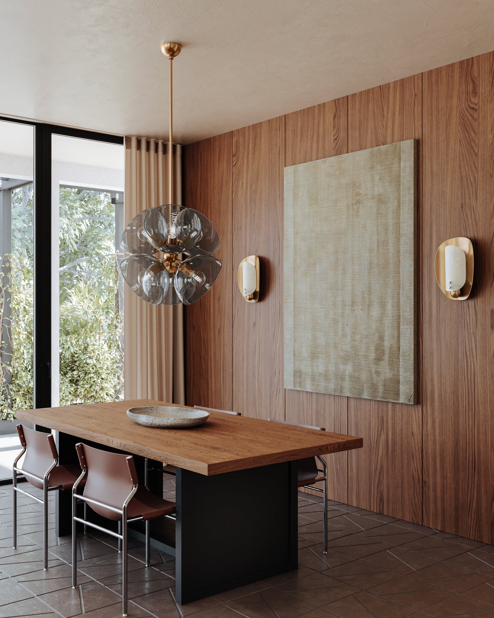 Adler Wall Sconce - Lifestyle [B2513-PBR]