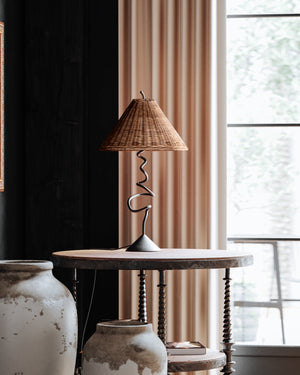 Alaric Table Lamp - Lifestyle [PTL1026-FOR]
