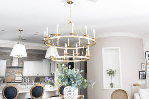 Allendale Chandelier 46.75" x 38" - Lifestyle [3247-AGB]