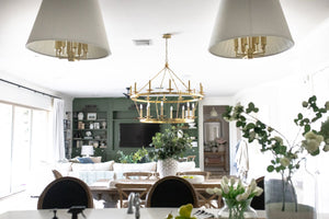 Allendale Chandelier 46.75" x 38" - Lifestyle [3247-AGB]