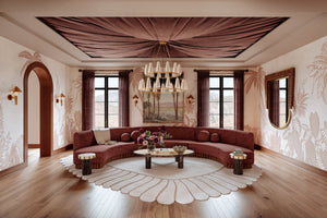 Tirana Chandelier 54.75" x 31" - Lifestyle [480-55-VGL]