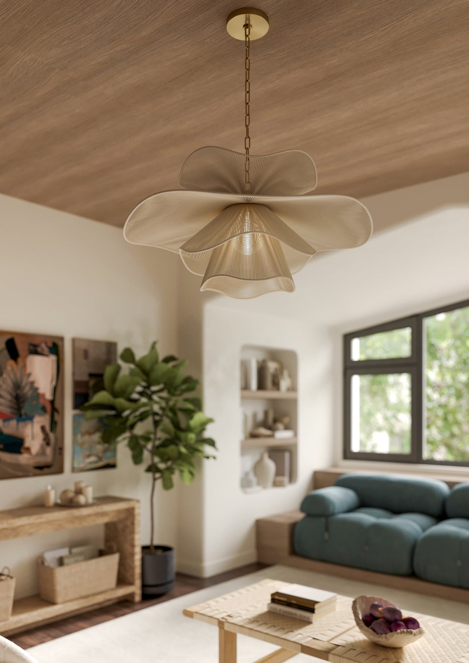 Amanda Chandelier de 34"