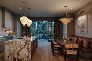 Vernazza Flush Mount 32" - Lifestyle [536-32-VPB]