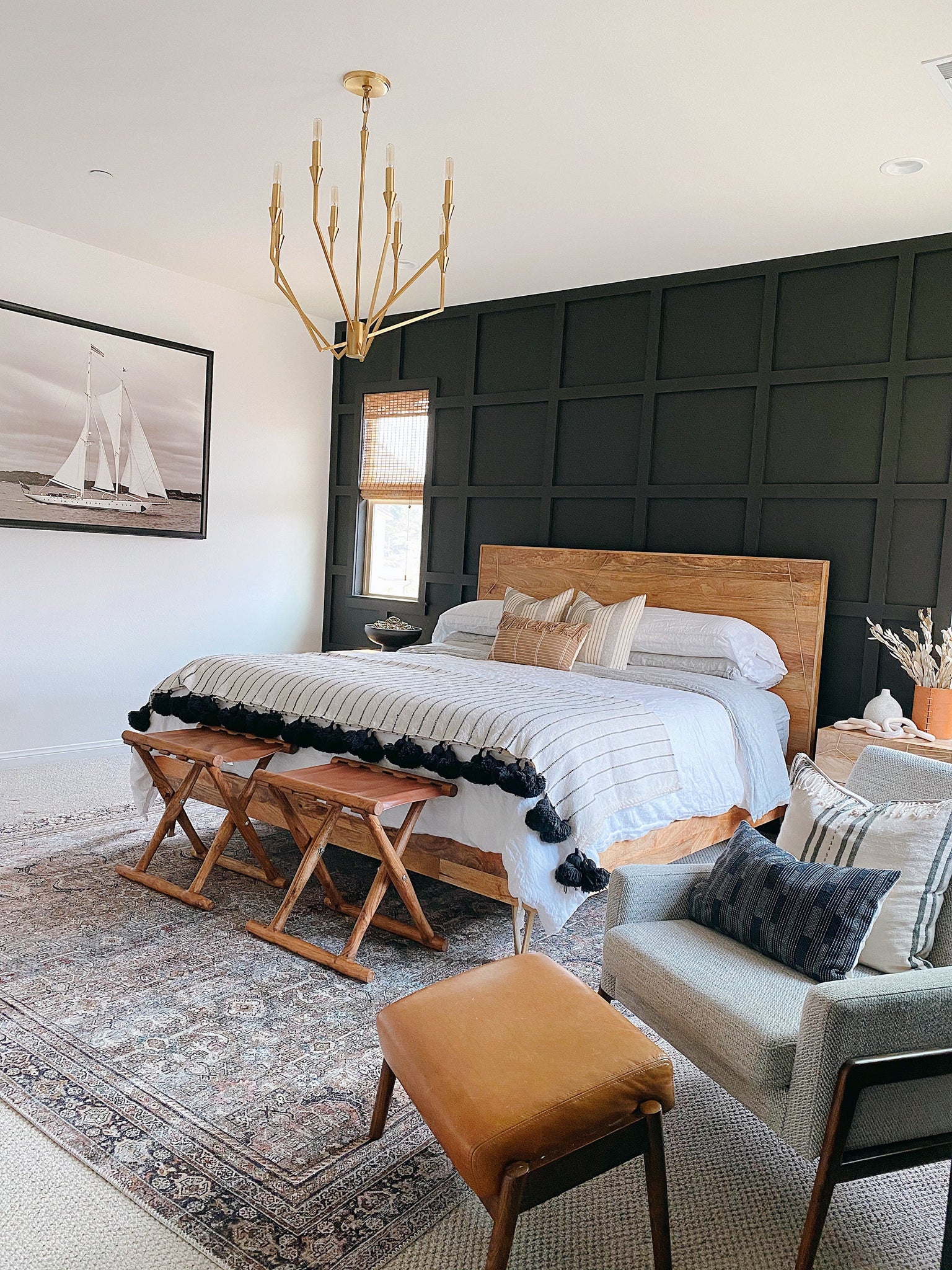 Archie Chandelier 25.25" - Lifestyle [8508-AGB]