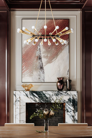 Aries Chandelier - Lifestyle [401-30-VPB/BBR]