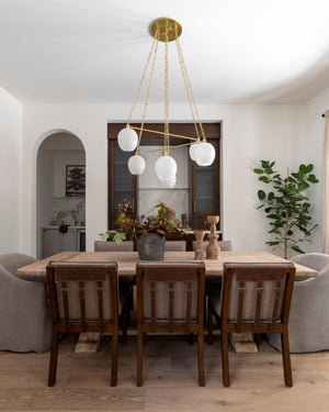Asbury Park Chandelier 38" - Lifestyle [9138-AGB]
