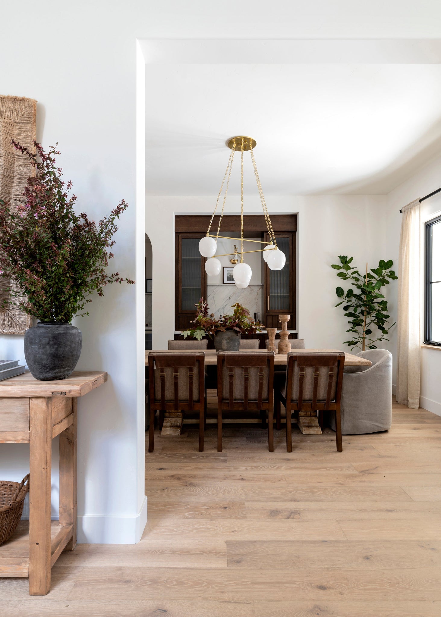 Asbury Park Chandelier 38" - Lifestyle [9138-AGB]