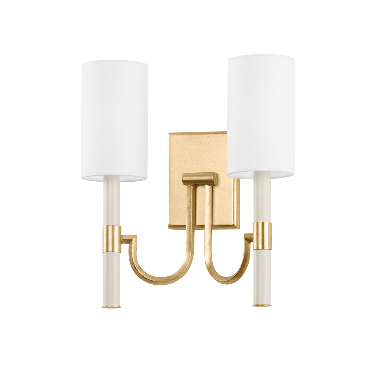 Aplique de pared Gustine de 34,3 cm