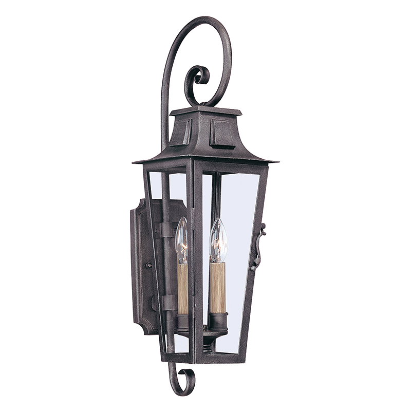 Parisian Square Exterior Wall Sconce 7"