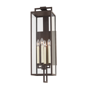 Beckham Exterior Wall Sconce 8" x 28.5"