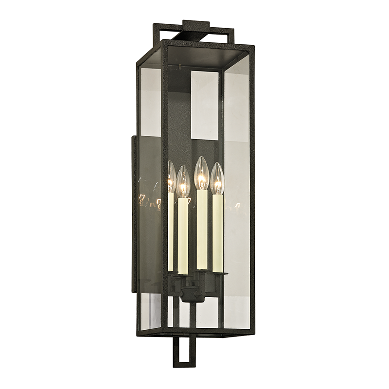 Beckham Exterior Wall Sconce 8" x 28.5"