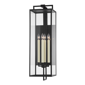 Aplique de pared exterior Beckham 10" x 34"