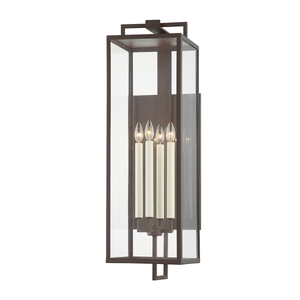 Aplique de pared exterior Beckham 10" x 34"