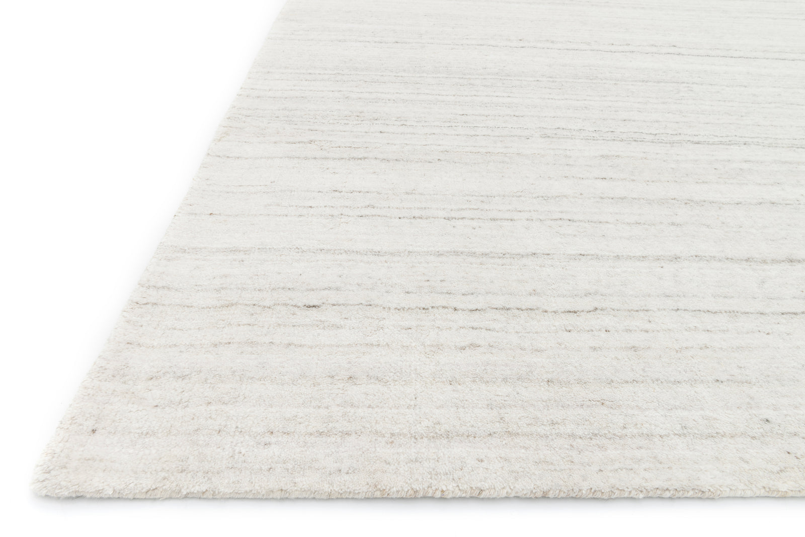 front view of Barkley Ivory luxury Rug
