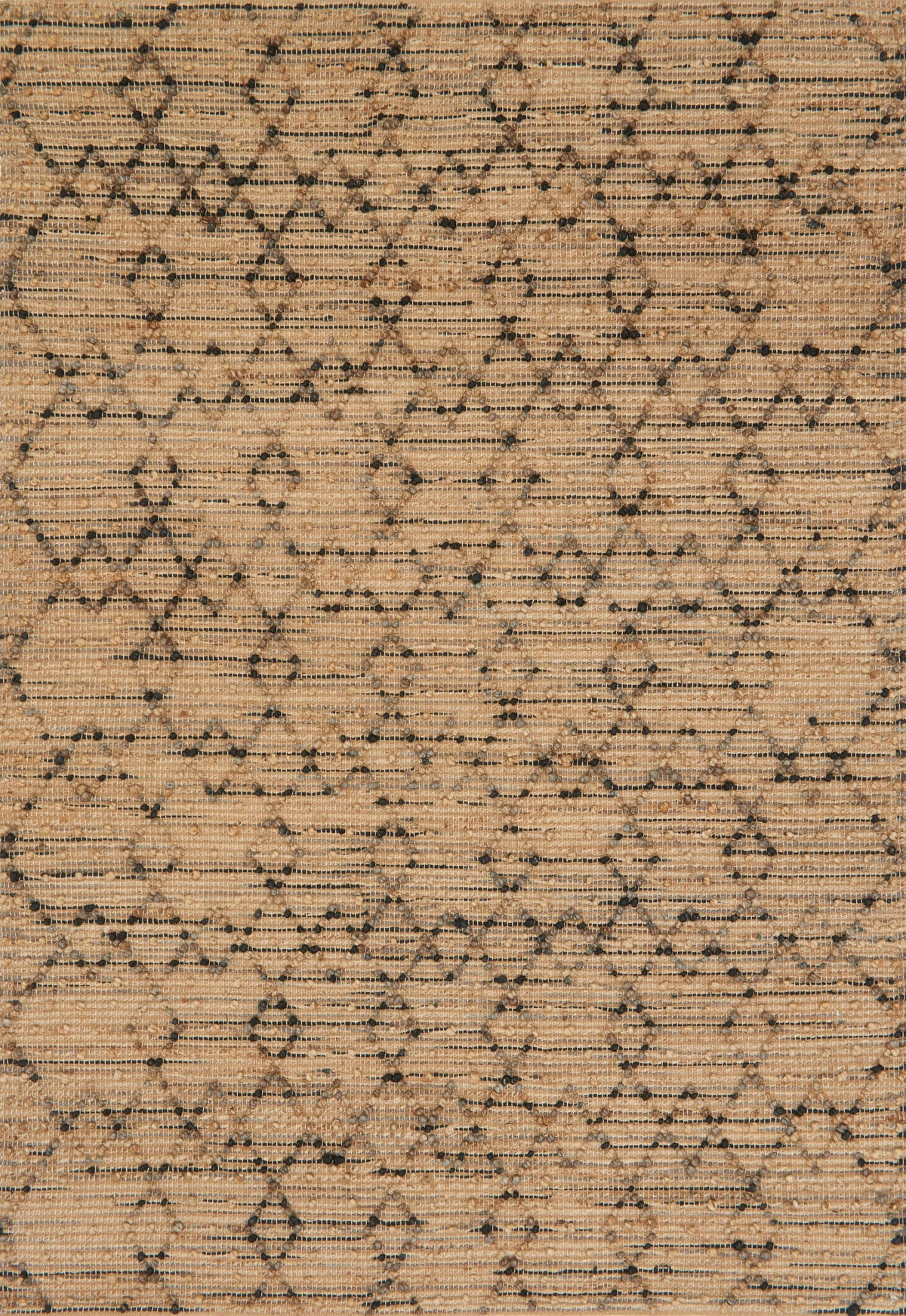 front view of Beacon Charcoal luxury Rug