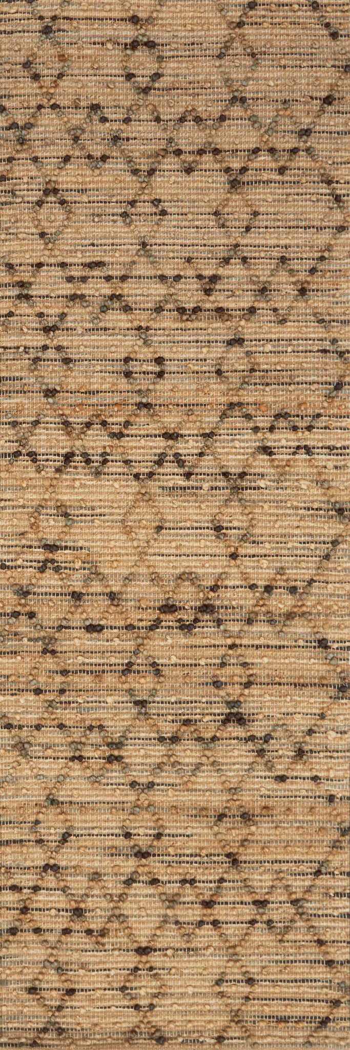 side view of Beacon Charcoal luxury Rug