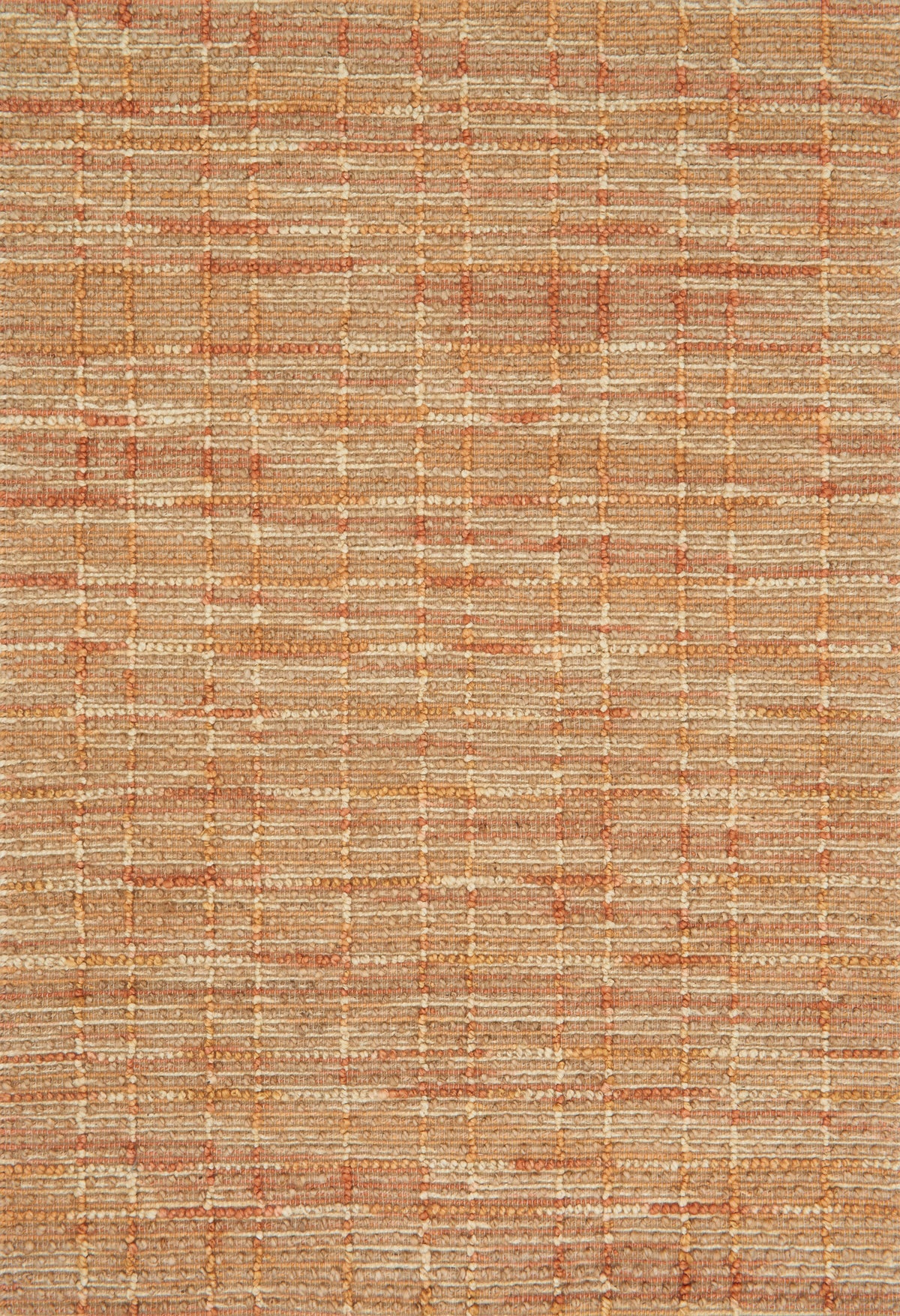 front view of Beacon Tangerine luxury Rug