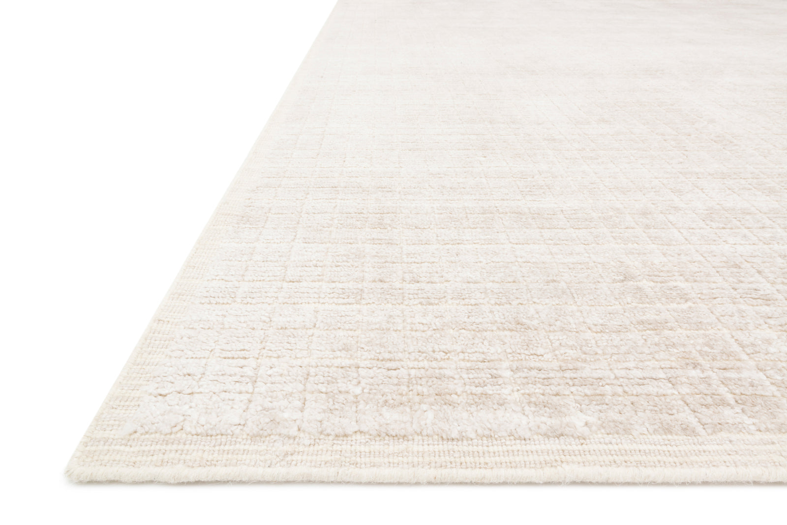 front view of Beverly Natural luxury Rug