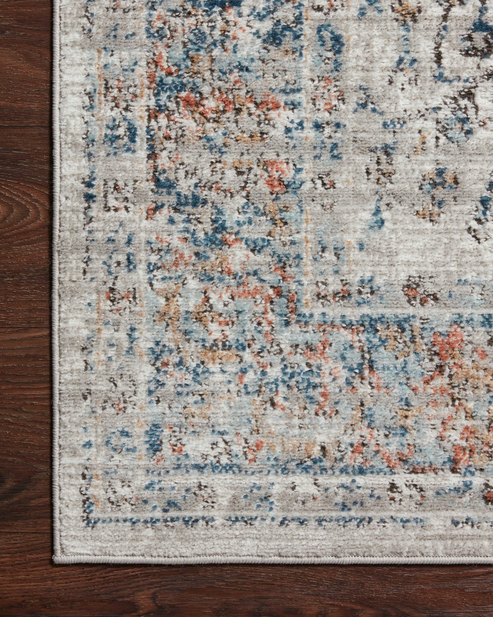lifestyle view of Bianca Stone / Multi luxury Rug
