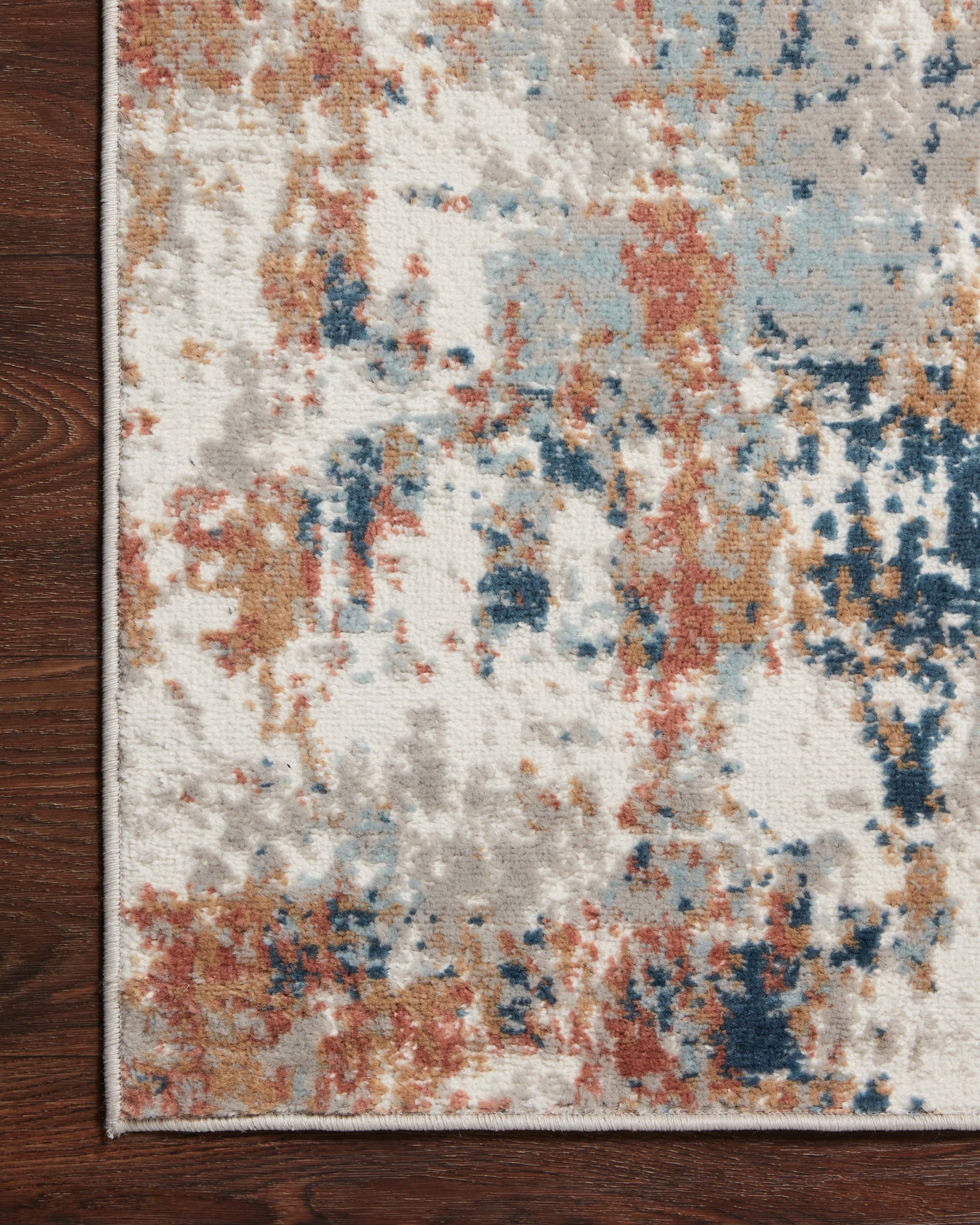 lifestyle view of Bianca Ivory / Multi luxury Rug