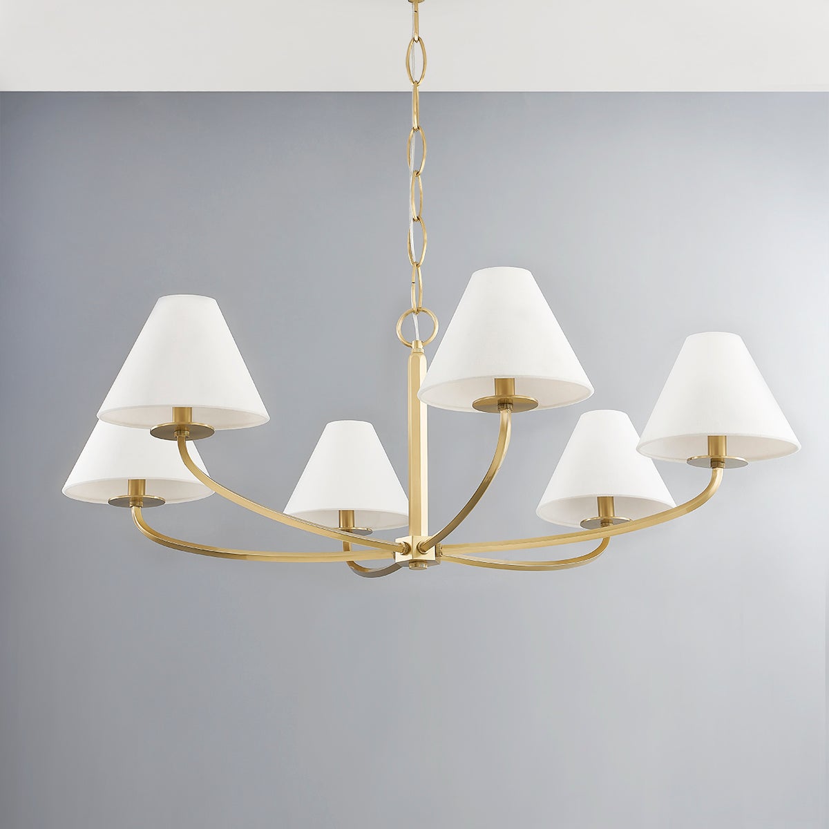 Stacey Chandelier 40.25" - Alt [BKO901-AGB]