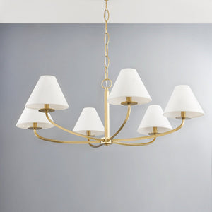 Stacey Chandelier 40.25" - Alt [BKO901-AGB]