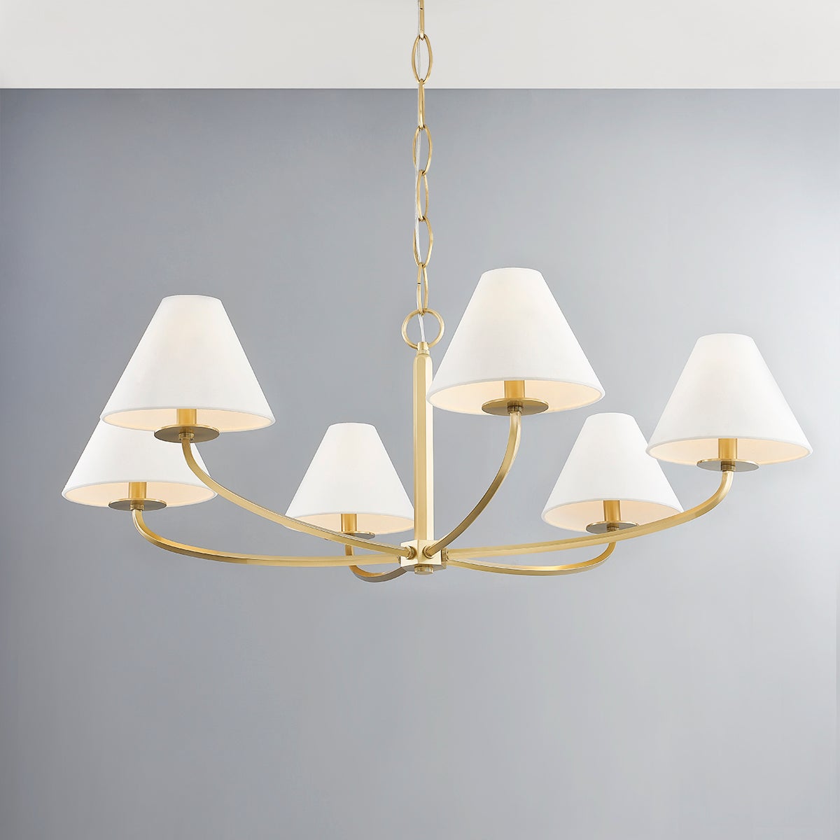 Stacey Chandelier 40.25" - Alt [BKO901-AGB]