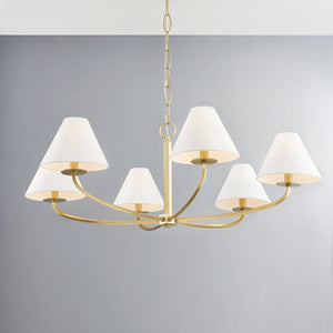 Stacey Chandelier 40.25" - Alt [BKO901-AGB]