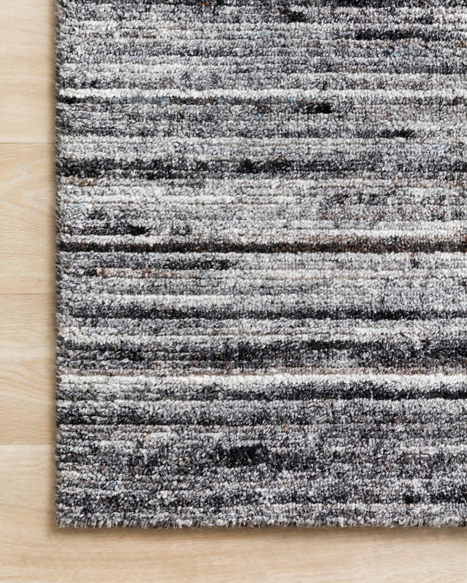 front view of Brandt Grey / Slate luxury Rug