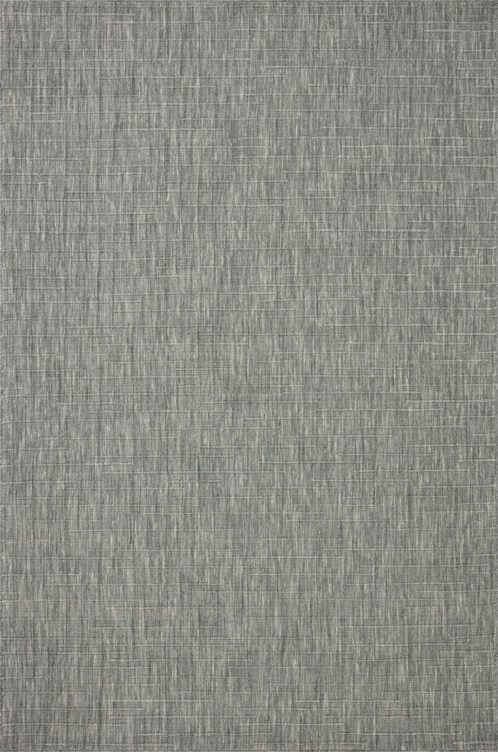 front view of Brooks Grey luxury Rug
